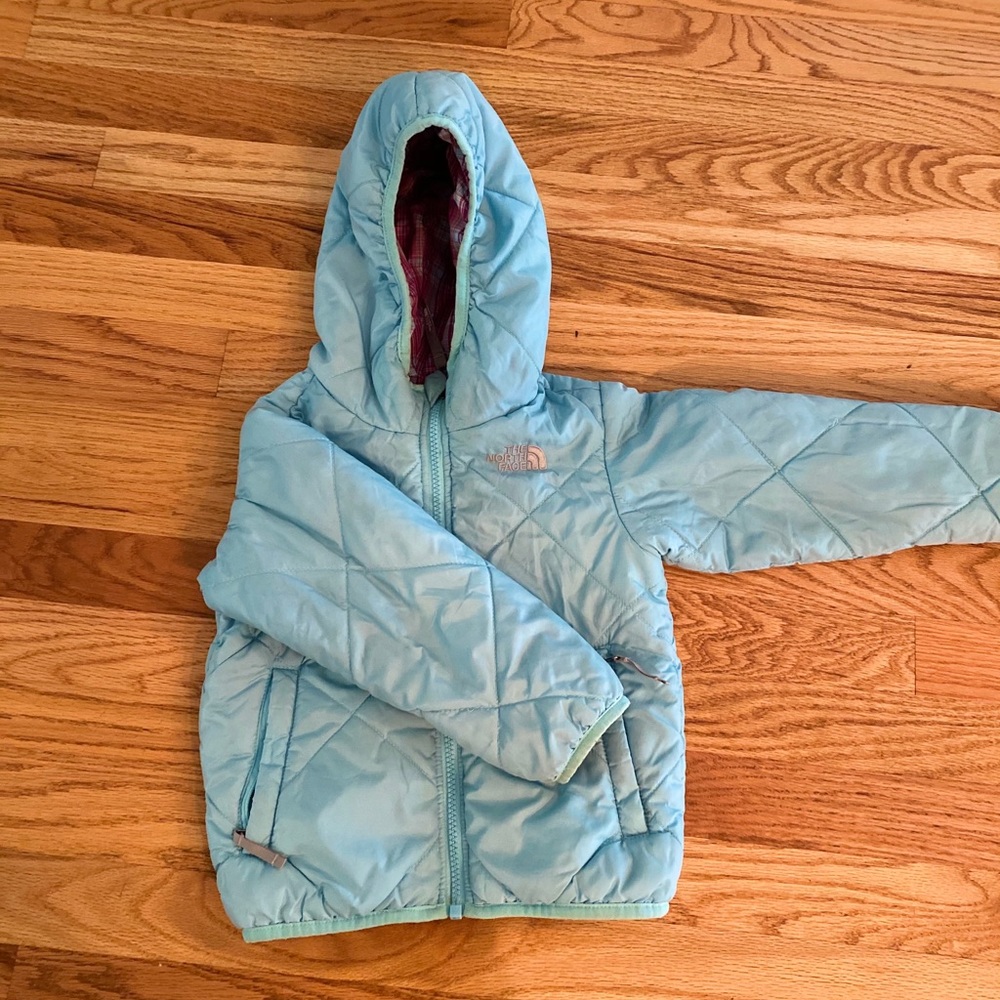 Toddler 3t reversible north face jacket